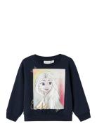 Nmfjill Frozen Nreg Sweat Unb Wdi Tops Sweatshirts & Hoodies Sweatshir...