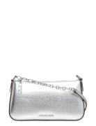Md Chain Pouchette Bags Top Handle Bags Silver Michael Kors