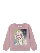 Nmfjill Frozen Nreg Sweat Unb Wdi Tops Sweatshirts & Hoodies Sweatshir...
