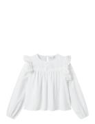 Nkfkanya Ls Shirt Tops Blouses & Tunics White Name It