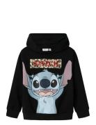 Nkfjixiri Stitch Nreg Sweat Wh Unb Wdi Tops Sweatshirts & Hoodies Hood...