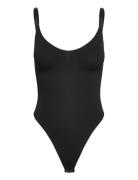 Smls Hl String Body Bodies Slip Black Hunkemöller