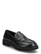 Eleri_Mocc_Bo Shoes Flat Loafers Black BOSS