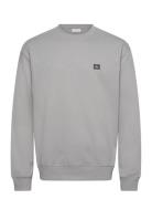 Ls Eu Badge 350Terry Cn Swtshrt Tops Sweatshirts & Hoodies Sweatshirts...