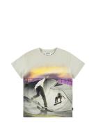 Roxo Tops T-Kortærmet Skjorte Grey Molo