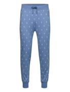 Allover Pony Cotton Jersey Sleep Jogger Hyggebukser Blue Polo Ralph La...