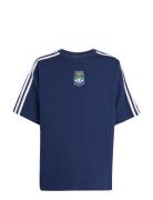 Gfx Tee Tops T-Kortærmet Skjorte Navy Adidas Originals