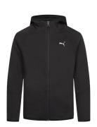 Evostripe Full-Zip Hoodie Dk B Sport Sweatshirts & Hoodies Hoodies Bla...