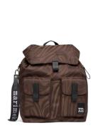 Everything Backpack Jokuraita Rygsæk Taske Brown Marimekko