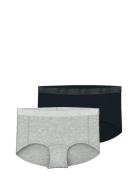 Nkfhipster 2P Noos Night & Underwear Underwear Panties Grey Name It