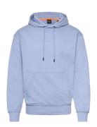 Wesmallhood Tops Sweatshirts & Hoodies Hoodies Blue BOSS