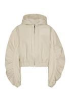 Heavy Woven Jacket Tops Sweatshirts & Hoodies Hoodies Cream ROTATE Bir...