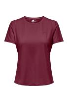 Onpfont Life On Ss Reg Tee Sport Women Sport Clothing Sports Tops & T-...