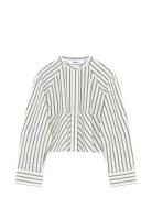Springer - Delicate Stripes Tops Shirts Long-sleeved White Day Birger ...