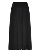 Rwelif Mw Midi Skirt Skirts Knee-length & Midi Skirts Black Rosemunde