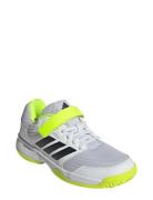 Speedcourt K Velcro Shoes Sports Shoes Running-training Shoes White Ad...