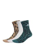 Leo Sock 3Pp Sport Sport Clothing Sport Socks Green Adidas Performance