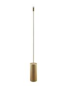 Floor Lamp Rib Brushed Brass Home Lighting Lamps Floor Lamps Gold Glob...
