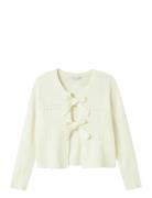 Nkfdurikka Ls Knit Card Tops Knitwear Cardigans Cream Name It