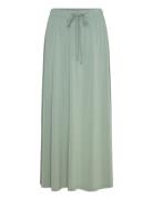 Rwelma Long Skirt Skirts Maxi Skirts Green Rosemunde