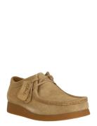 Wallabeeevo G Desert Boots Snøresko Beige Clarks