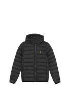 Light Weight Padded Jacket Foret Jakke Black Lyle & Scott