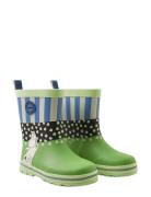 Rain Boots,Moomin Magisk Shoes Rubberboots High Rubberboots Green Reim...