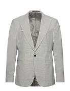 Slice Suits & Blazers Blazers Single Breasted Blazers Grey Reiss
