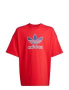 Tee Sport T-Kortærmet Skjorte Red Adidas Originals