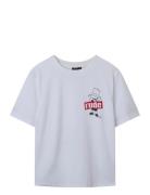 Nlnjager Simpsons Ss L Top Vde Tops T-Kortærmet Skjorte White LMTD