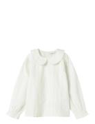 Nmflilje Ls Shirt Tops Blouses & Tunics White Name It