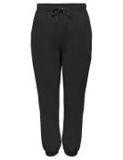Onpcomfort Mw Brush Swt Pnt Bottoms Sweatpants Black Only Play