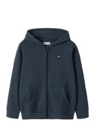 Nkmvimo Ls Sweat Card Bru Noos Tops Sweatshirts & Hoodies Hoodies Navy...