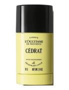 Cédrat Stick Deodorant 70G Beauty Men Deodorants Sticks Nude L'Occitan...