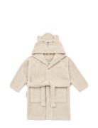 Lily Polarbear Bathrobe Morgenkåbe Badekåbe Cream Liewood