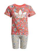 Sts Sets Sets With Short-sleeved T-shirt Multi/patterned Adidas Origin...