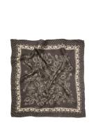Dotted Flora Sia Scarf Accessories Scarves Lightweight Scarves Brown B...