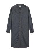 Air Denim Crissy Dress Dresses Shirt Dresses Black Mads Nørgaard