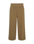 Sc-Siham Bottoms Trousers Wide Leg Brown Soyaconcept