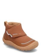 Reimatec Barefoot Shoes, Hyppii High-top Sneakers Brown Reima