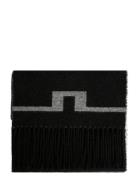 Champ Double Sided Scarf Accessories Scarves Winter Scarves Black J. L...