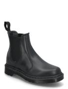 2976 Mono Black Smooth Støvlet Chelsea Boot Black Dr. Martens