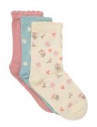 3-Pack Socks Socks & Tights Socks Multi/patterned Minymo