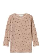 Nmfwang Wool Needle Ls Top Noos Tops T-shirts Long-sleeved T-Skjorte P...