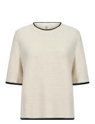 Sc-Dollie Tops Knitwear Jumpers Cream Soyaconcept