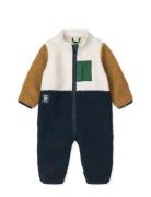 Nolano Pile Jumpsuit Outerwear Fleece Outerwear Fleece Coveralls Multi...