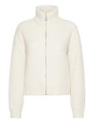 Vmyoko Ls Highneck Zip Cardigan Ga Boo Tops Knitwear Cardigans Cream V...