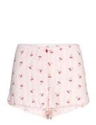 Pointelle Shorts Shorts Pink Gina Tricot