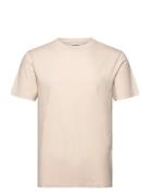 Sid Basic T-Shirt Tops T-Kortærmet Skjorte Cream J. Lindeberg