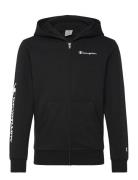 Hooded Full Zip Sweatshirt Sport Sweatshirts & Hoodies Hoodies Black C...